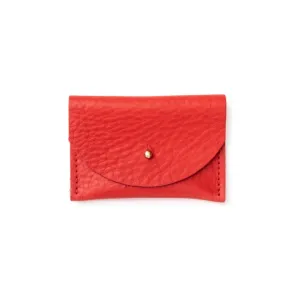 Tomato Leather Cardholder