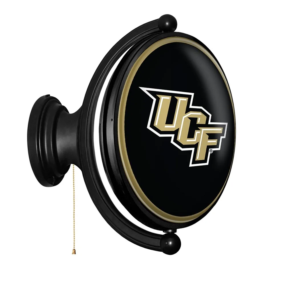 UCF Knights: Original Oval Rotating Lighted Wall Sign