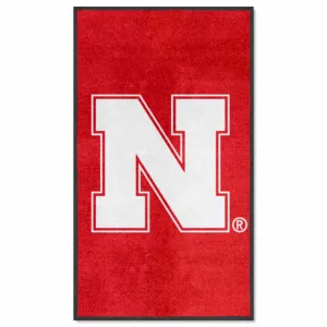 University of Nebraska 3X5 Logo Mat - Portrait