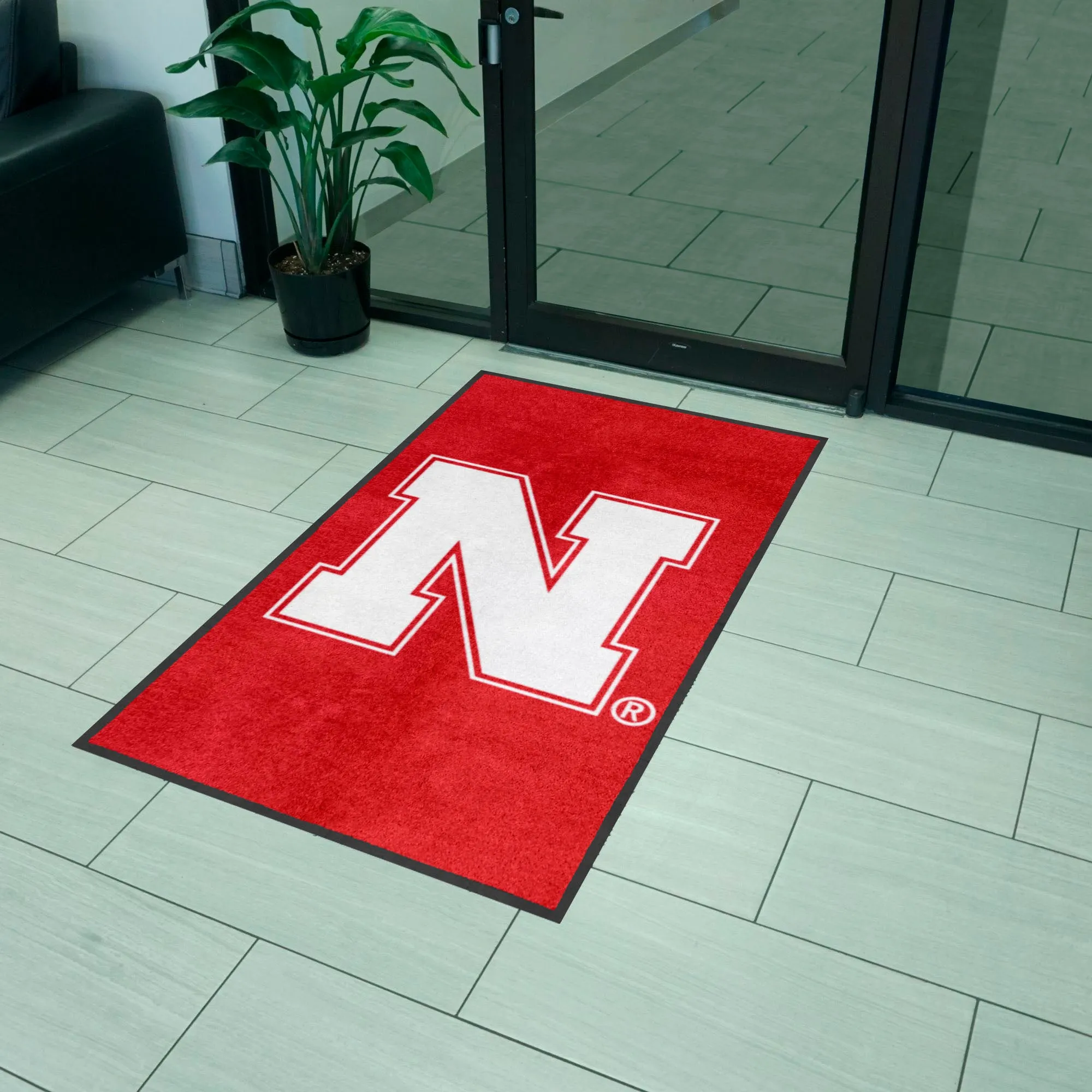 University of Nebraska 3X5 Logo Mat - Portrait