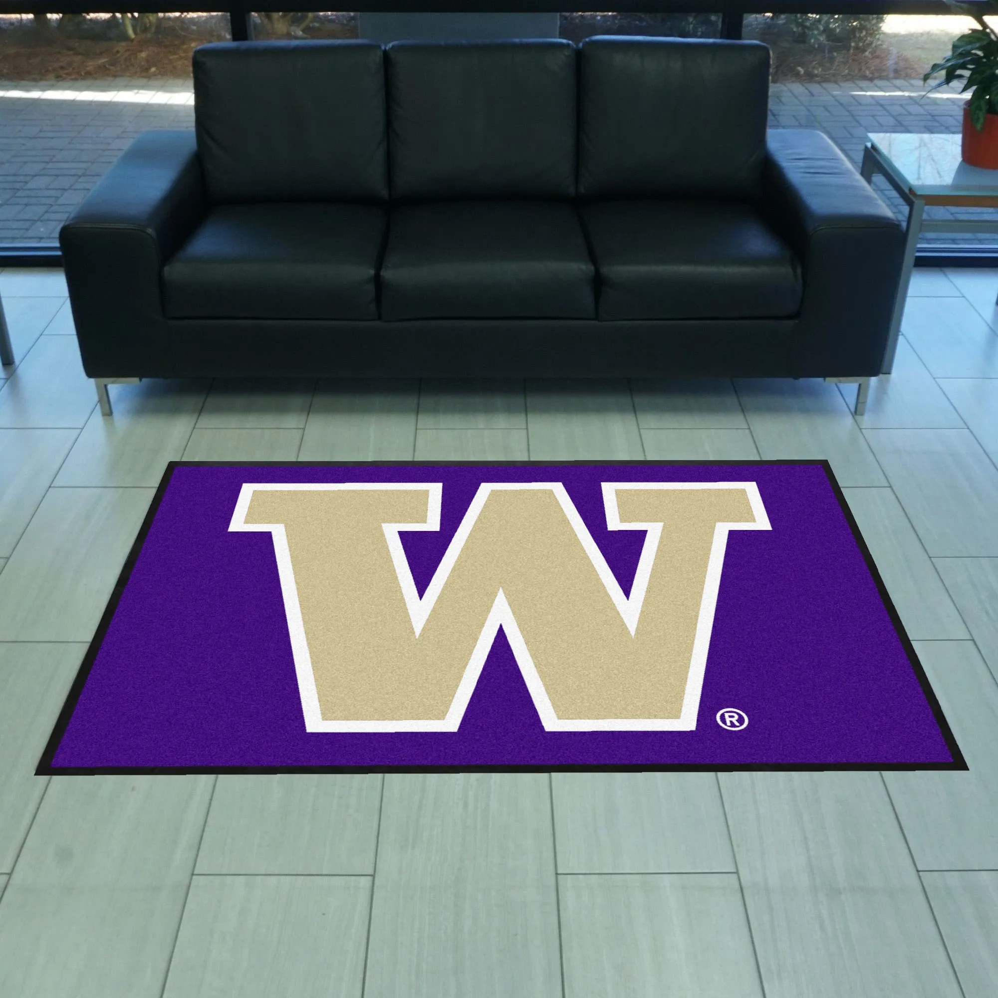 University of Washington 4X6 Logo Mat - Landscape