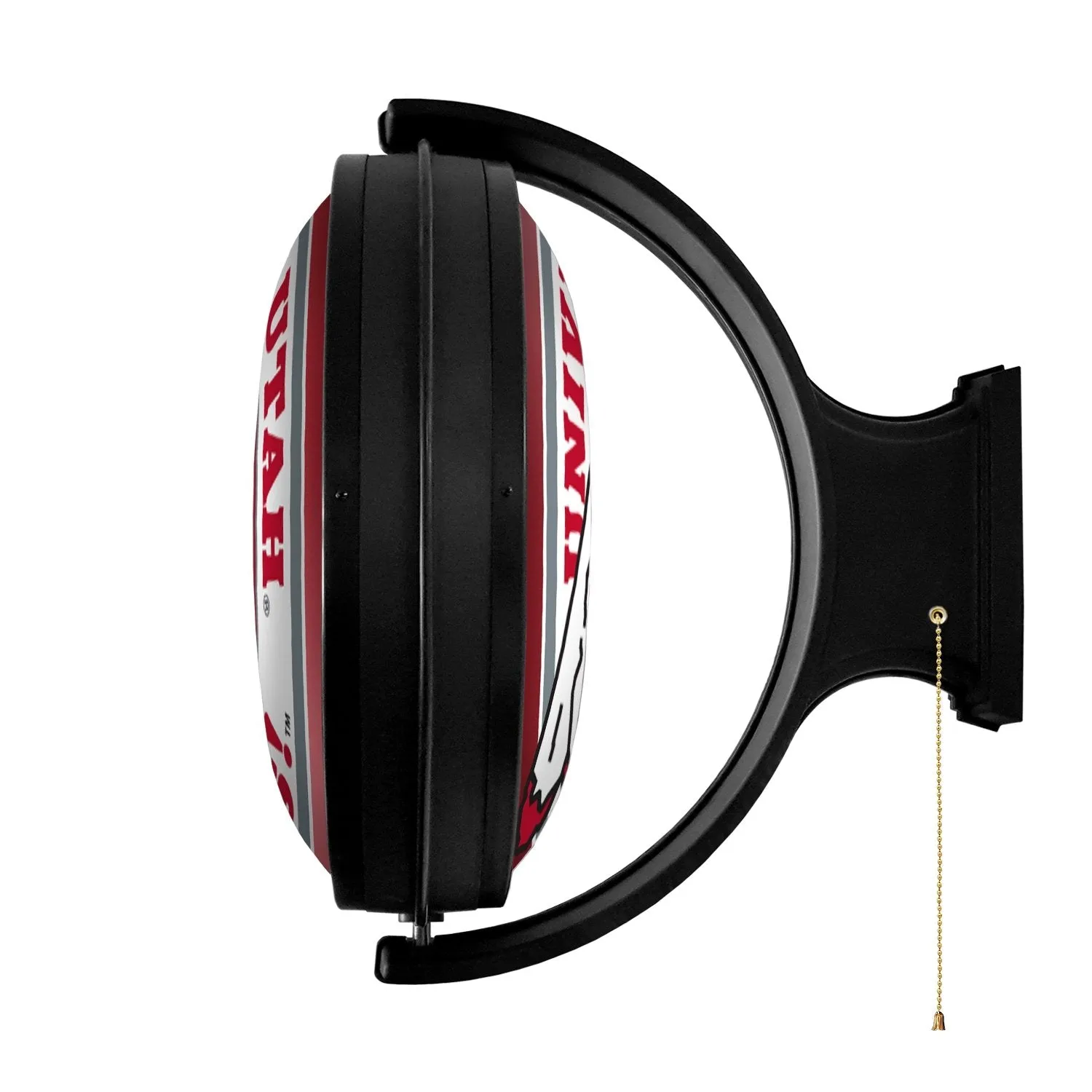 Utah Utes: Original Round Rotating Lighted Wall Sign