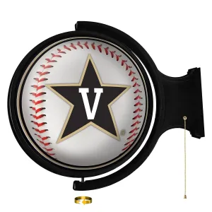 Vanderbilt Commodores: Baseball - Rotating Lighted Wall Sign