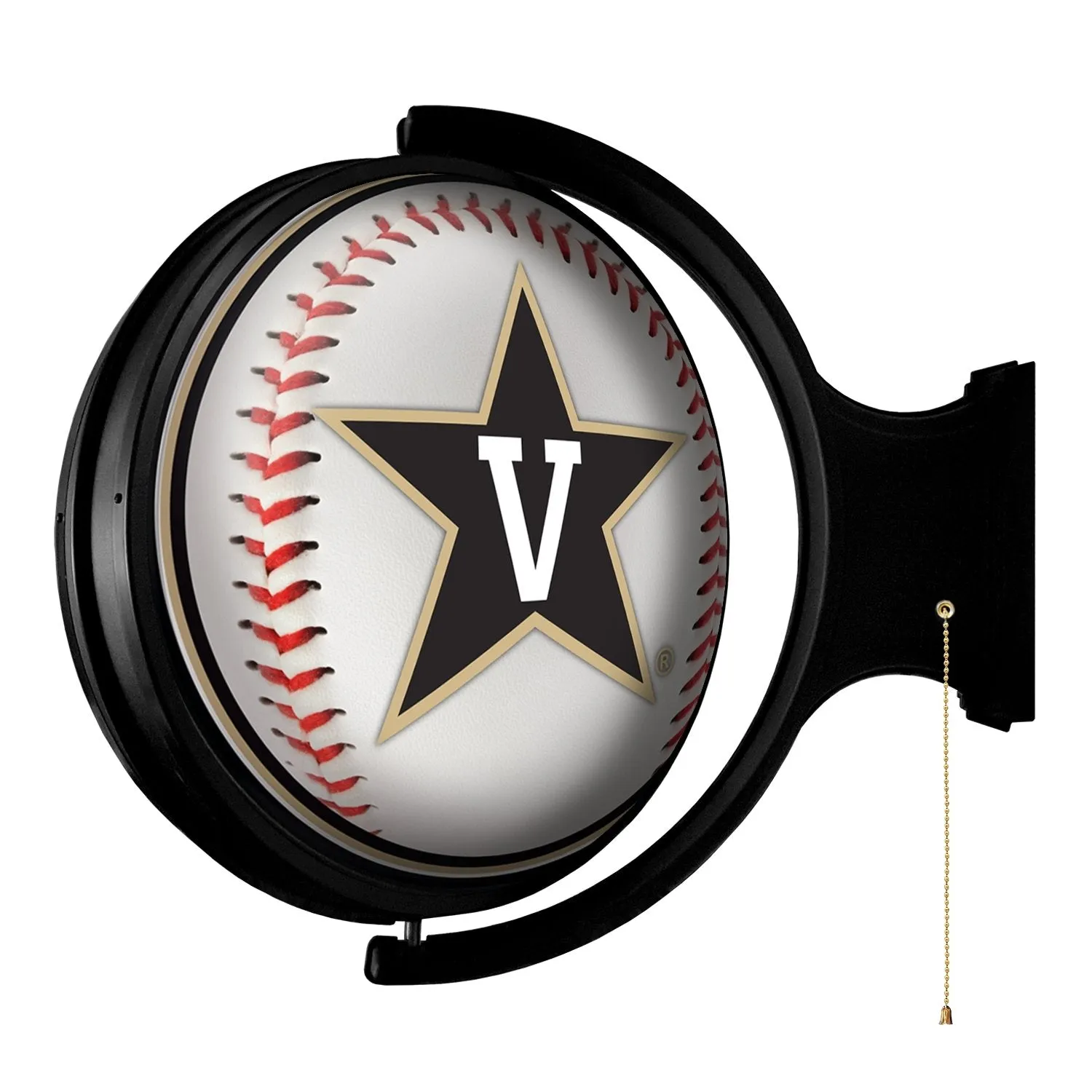 Vanderbilt Commodores: Baseball - Rotating Lighted Wall Sign