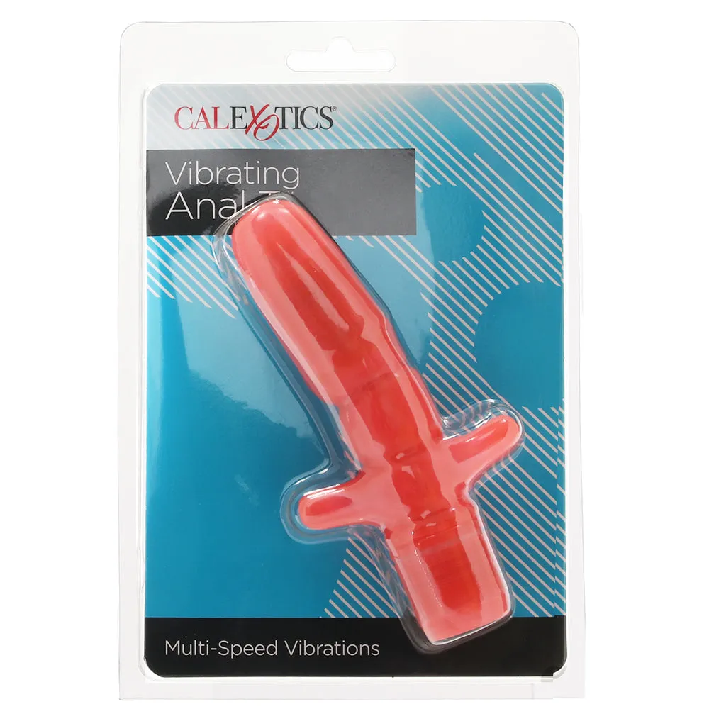 Vibrating Anal T Probe in Pink