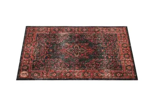 Vintage Persian Style Stage Rug (Black Red 4.26' X 3')