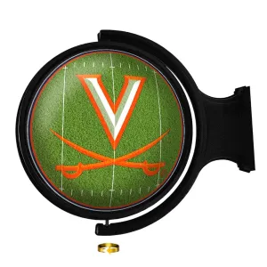Virginia Cavaliers: On the 50 - Rotating Lighted Wall Sign