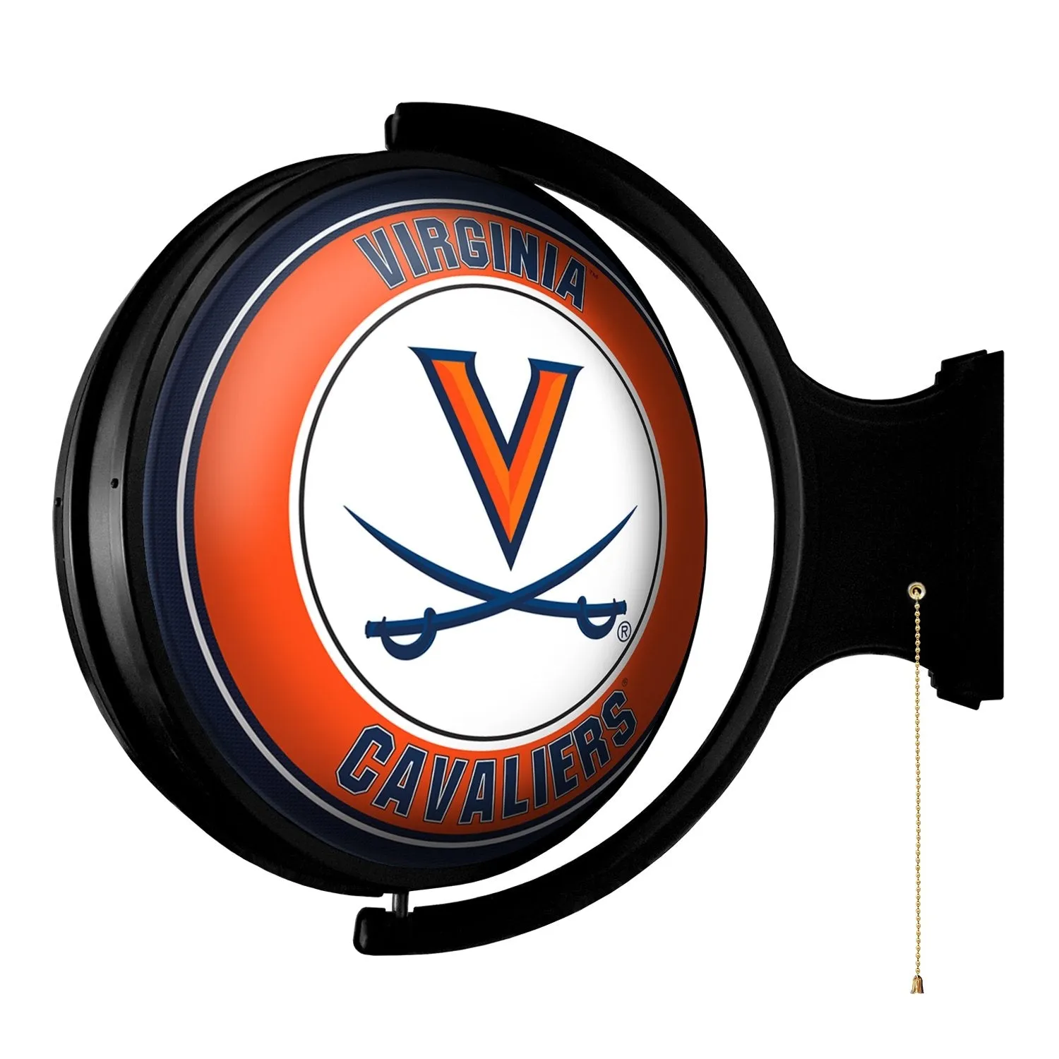 Virginia Cavaliers: Original Round Rotating Lighted Wall Sign
