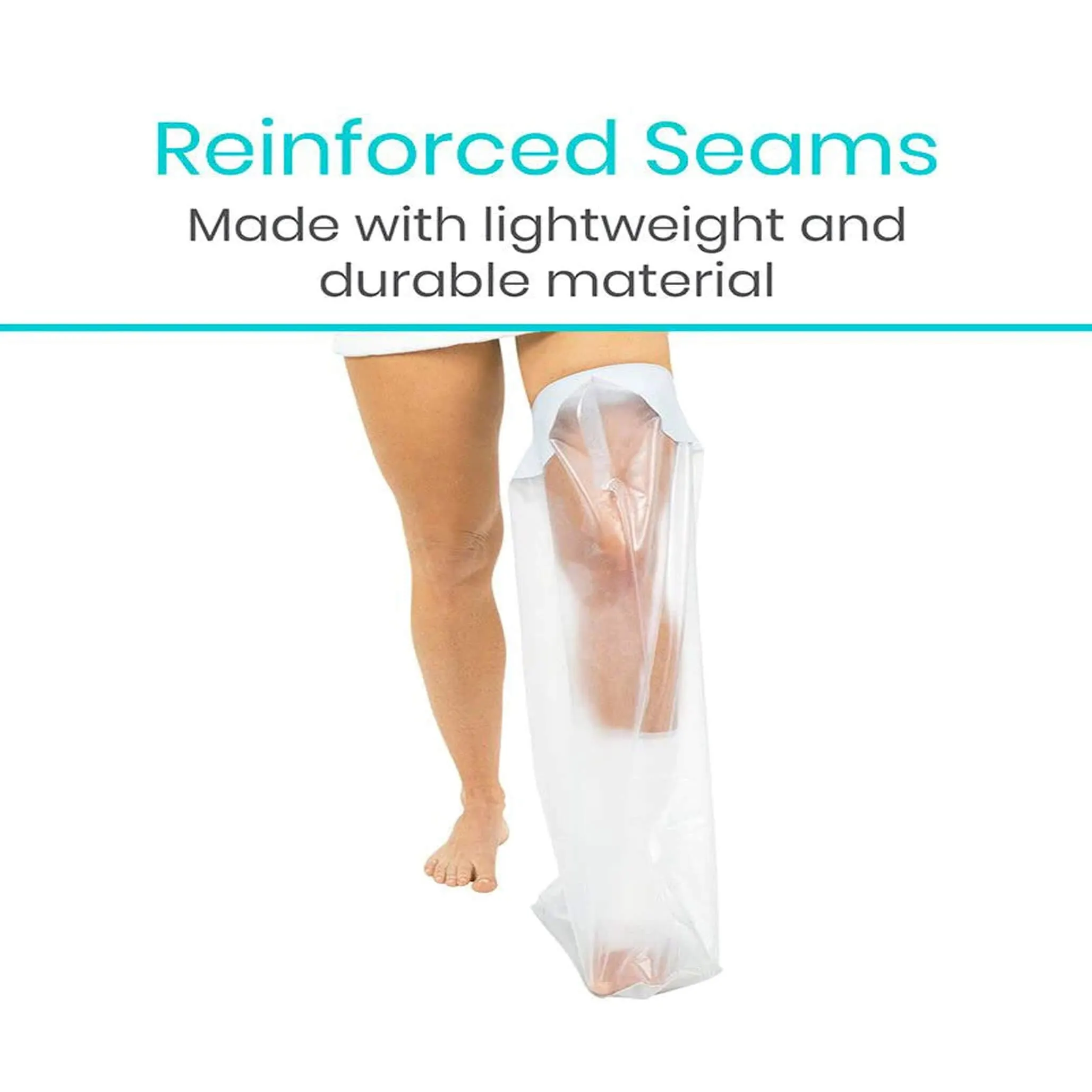 Vive®Leg Cast Cover-Waterproof Protector for Shower