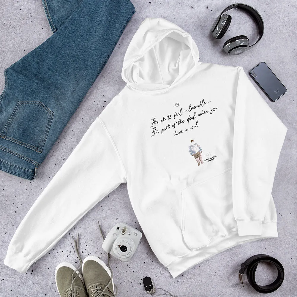 Vulnerable 2021 Black Type Lyric 1 Unisex Hoodie