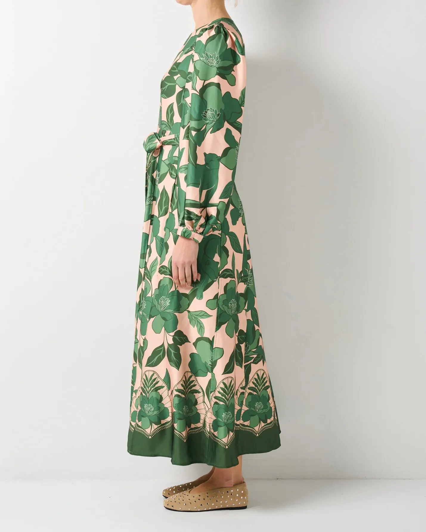 Walnut Melbourne - Paris Dress - Jaguar Jungle
