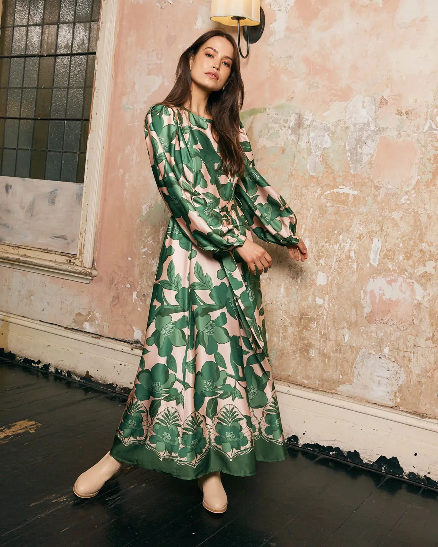 Walnut Melbourne - Paris Dress - Jaguar Jungle