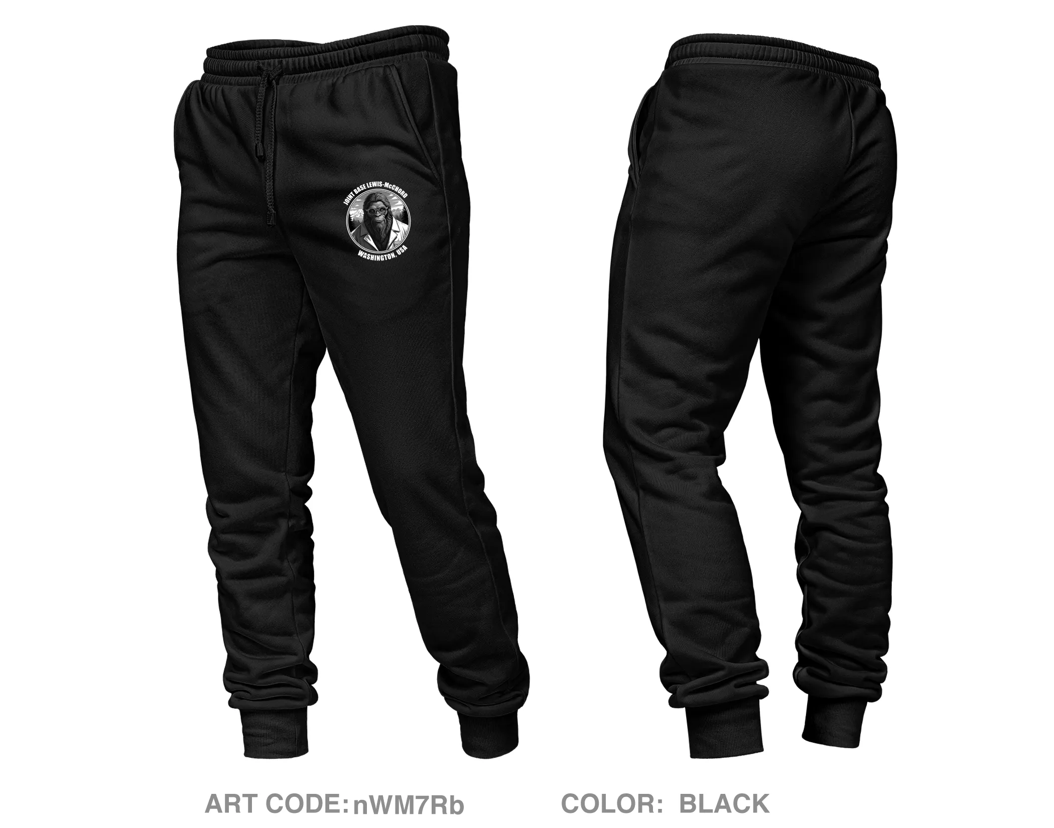 Walter Reed Army Institute of Research - West (WRAIR-W) Core Unisex Performance Joggers - nWM7Rb