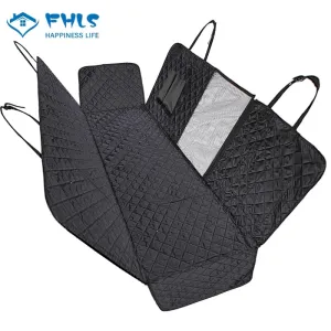 Waterproof Quilted Non-slip Pet Dog Car Seat Cover /  Car Back Seat Covers