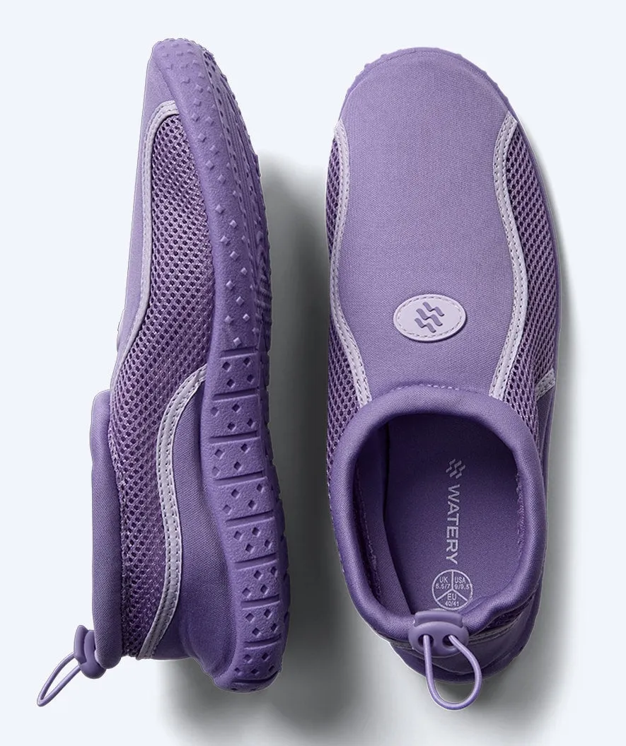 Watery swim shoes for adults - Spinner - Purple