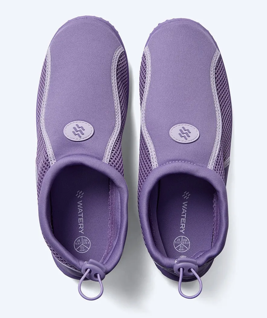 Watery swim shoes for adults - Spinner - Purple