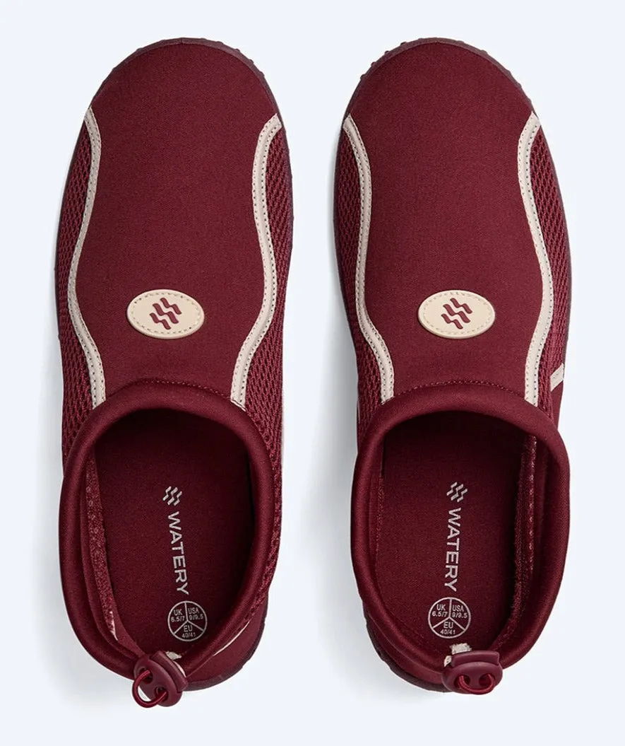 Watery swim shoes for adults - Spinner - Red