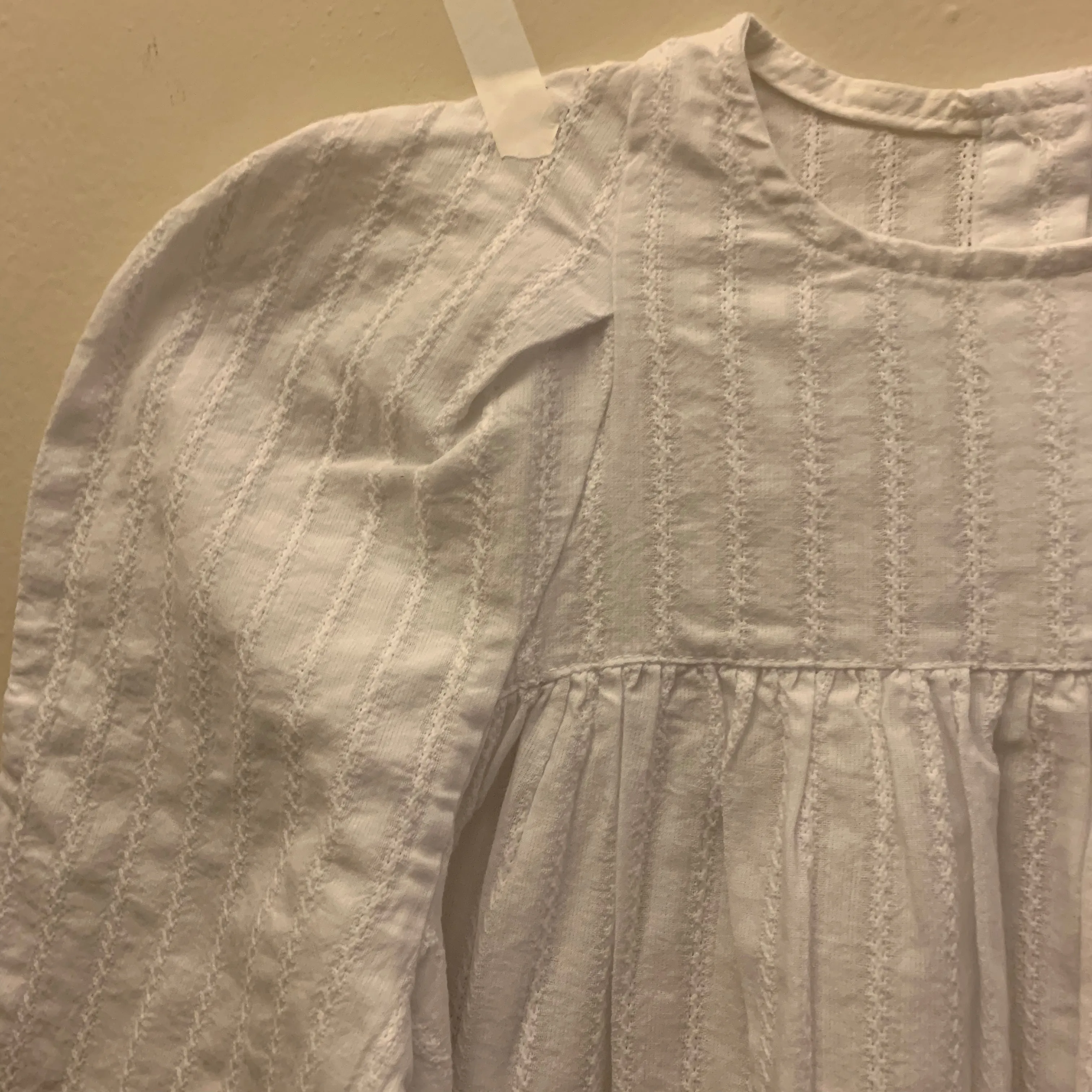 White Volume Dress