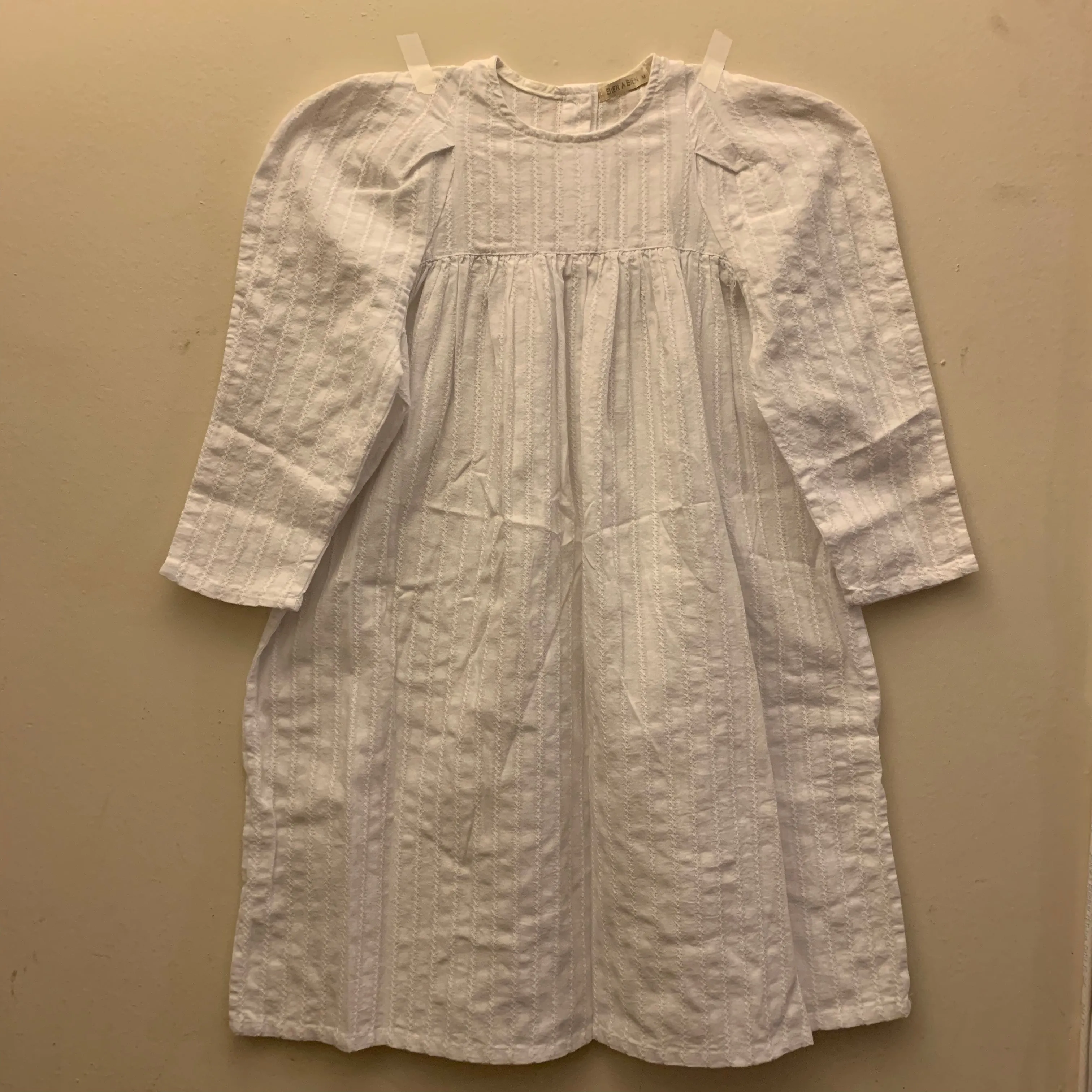 White Volume Dress