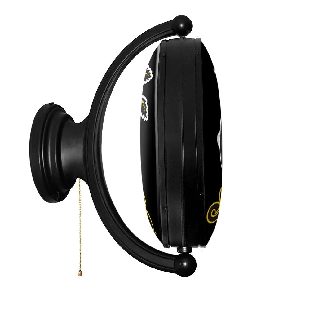 Wichita State Shockers: Original Oval Rotating Lighted Wall Sign
