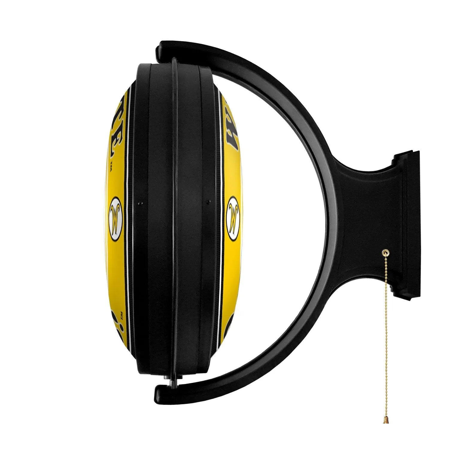 Wichita State Shockers: Script W - Original Round Rotating Lighted Wall Sign