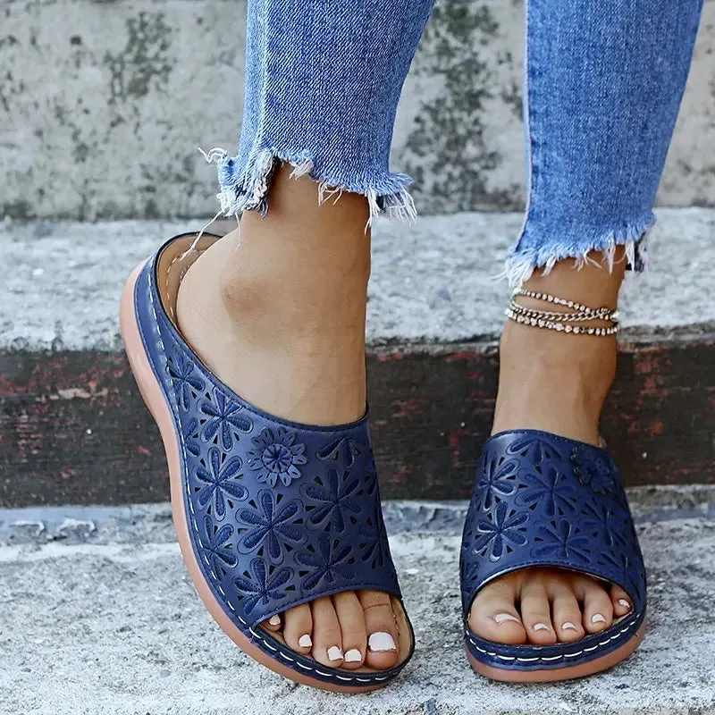 Women Wedge Sandals Premium Orthopedic Open Toe Sandals