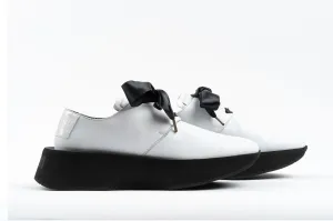 Women - White Leather