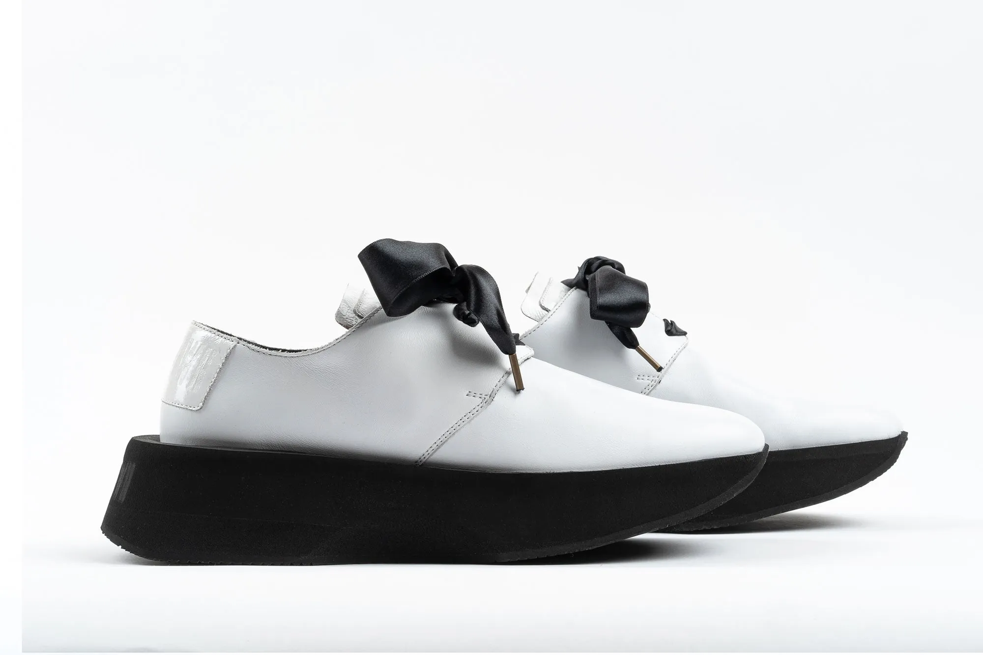 Women - White Leather