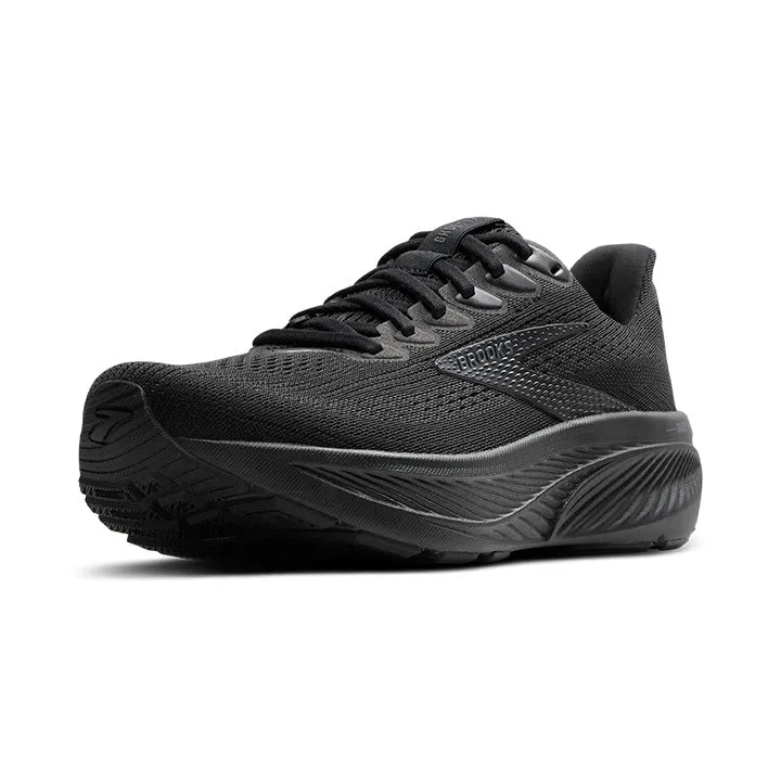 Women's Brooks Ghost 17 Wide 1204311D020 Color: Black/Black/Ebony