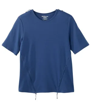 Women's Post Surgery Zipper Closure Recovery Top