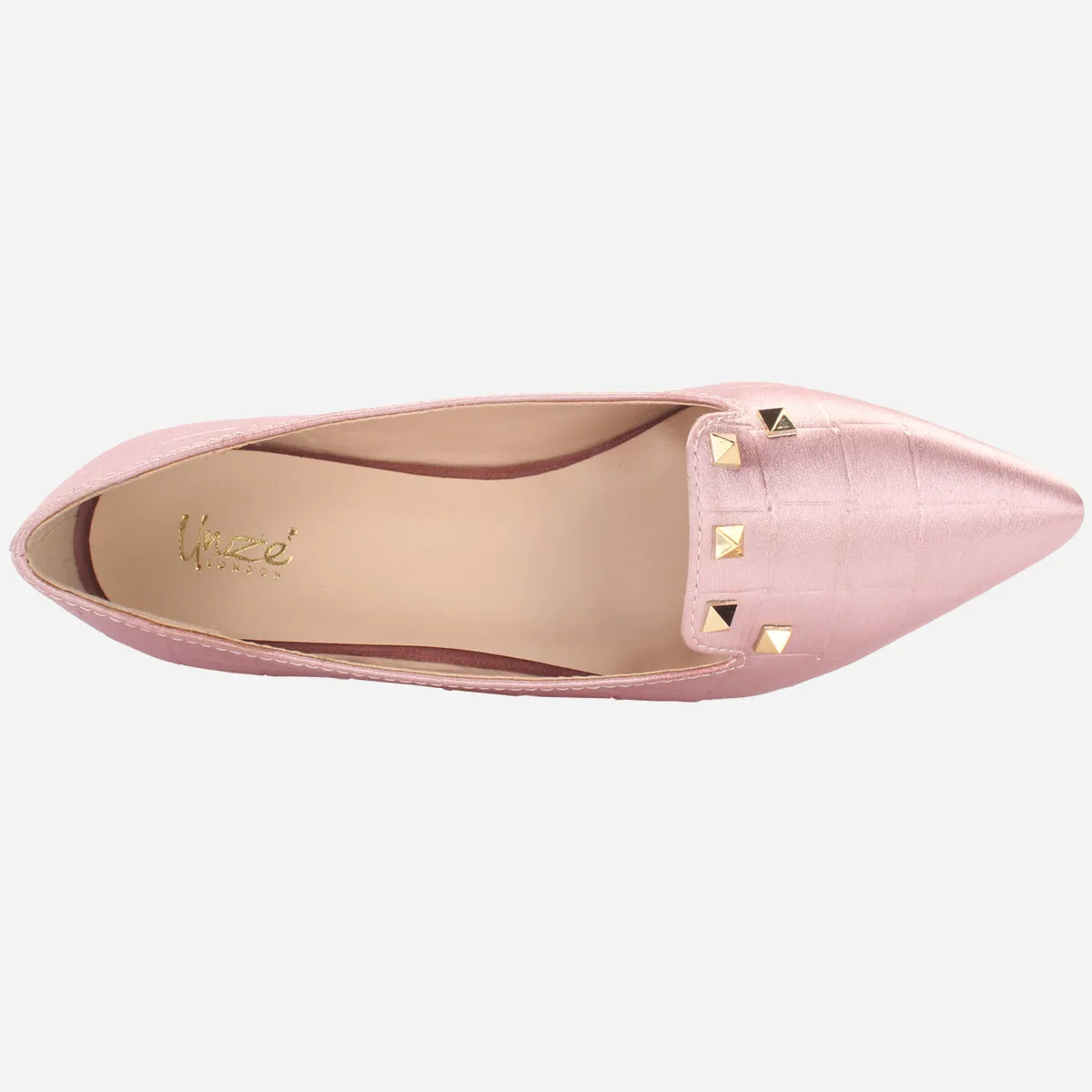 Women's "DIKAX" Pointed Toe Decorated Flat Pumps