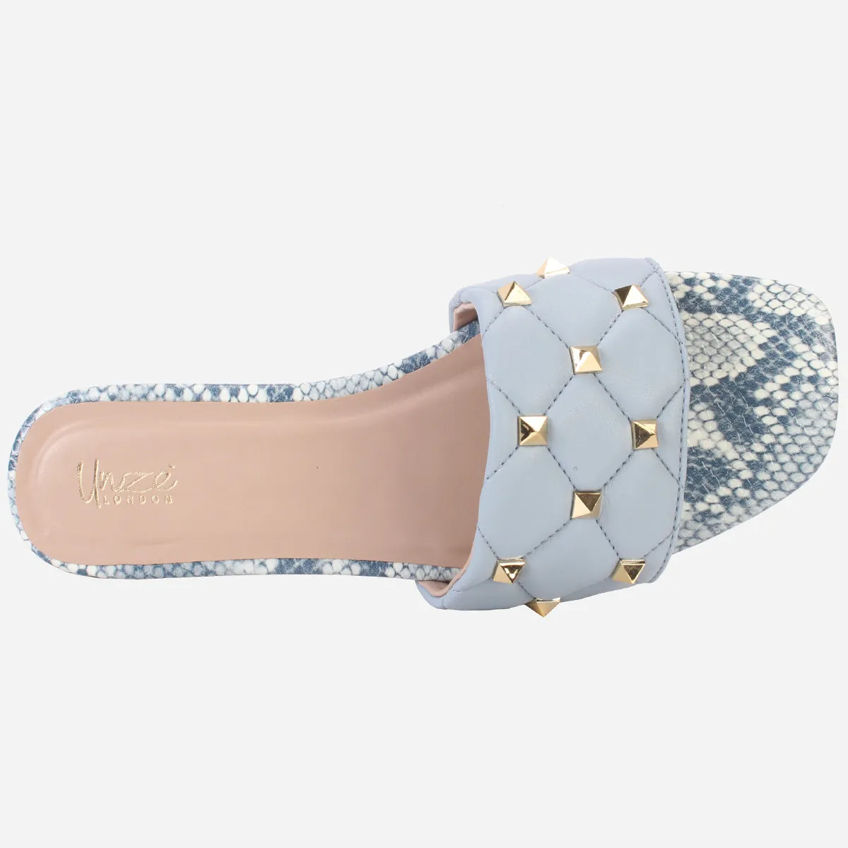 Women's "RAMONA" Decorated Summer Flat Slippers
