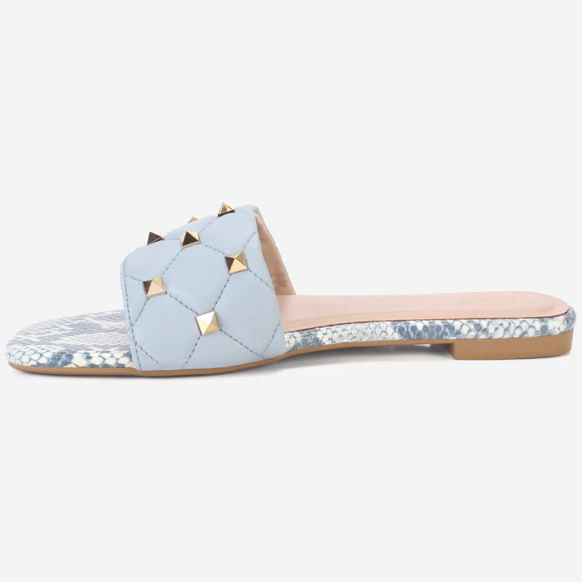 Women's "RAMONA" Decorated Summer Flat Slippers