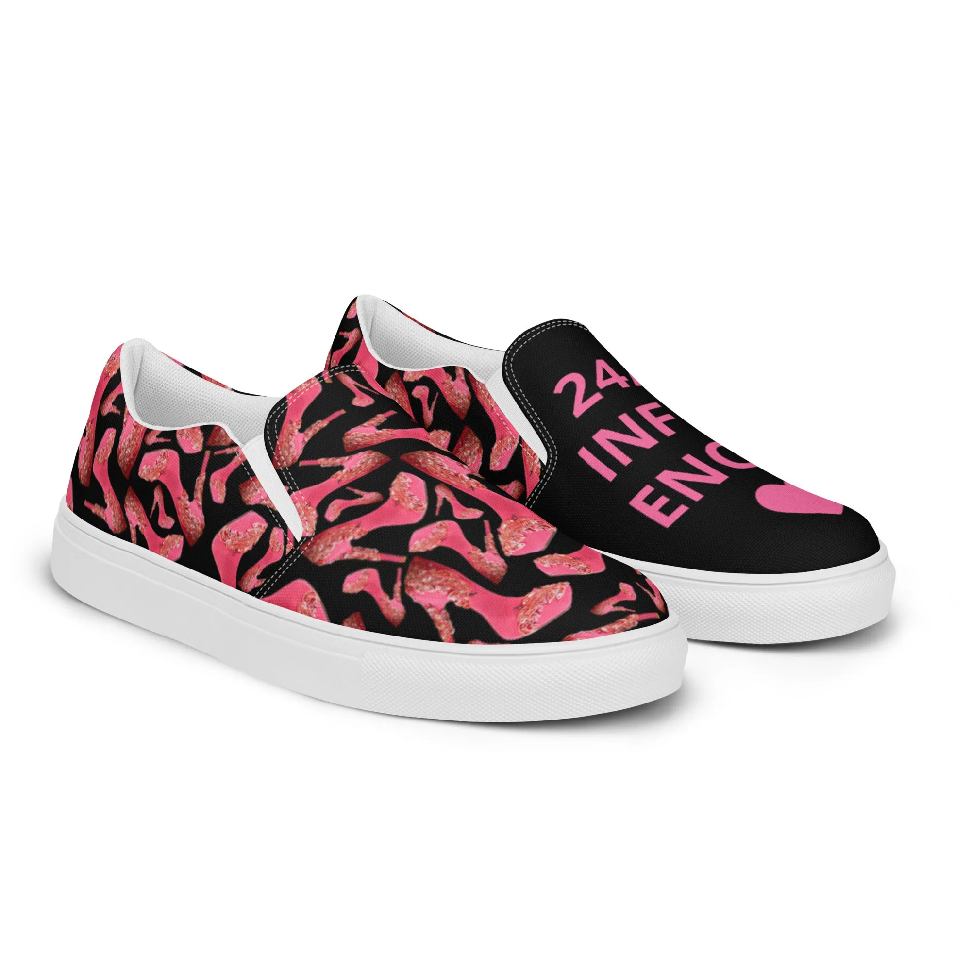 Women’s slip-on canvas shoes '24/7 Influencer'