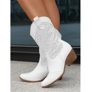 Women's Stylish Cowboy Ankle Boots | Heeled