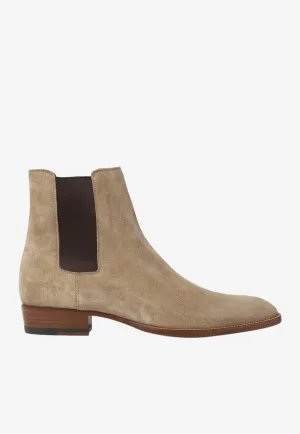 Wyatt Suede Ankle Boots