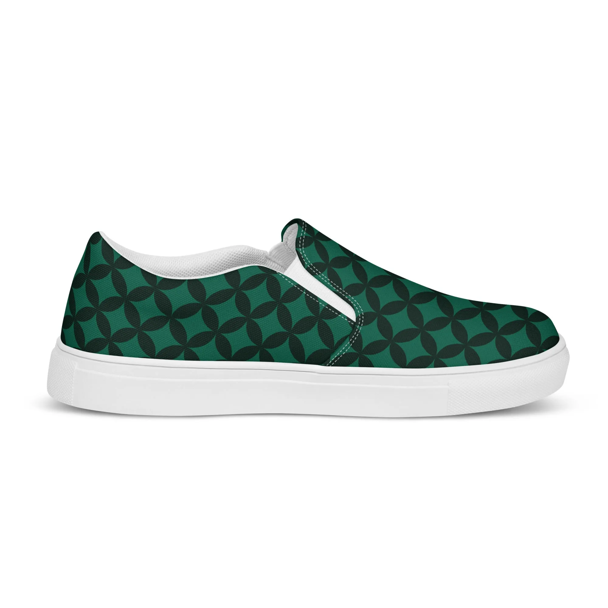 XCLUSIF POETIX LUXURY GREEN Women’s slip-on shoes