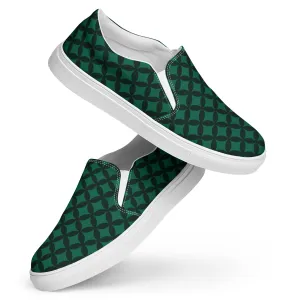 XCLUSIF POETIX LUXURY GREEN Women’s slip-on shoes