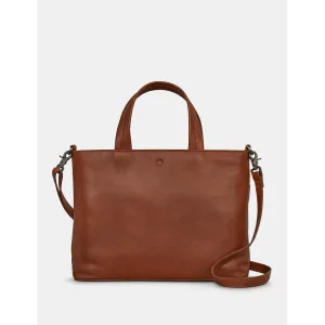 Yoshi Hampton Multiway Brown Leather Grab Bag