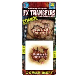 Zombie Cheek Decay - 3D FX Transfer - Small